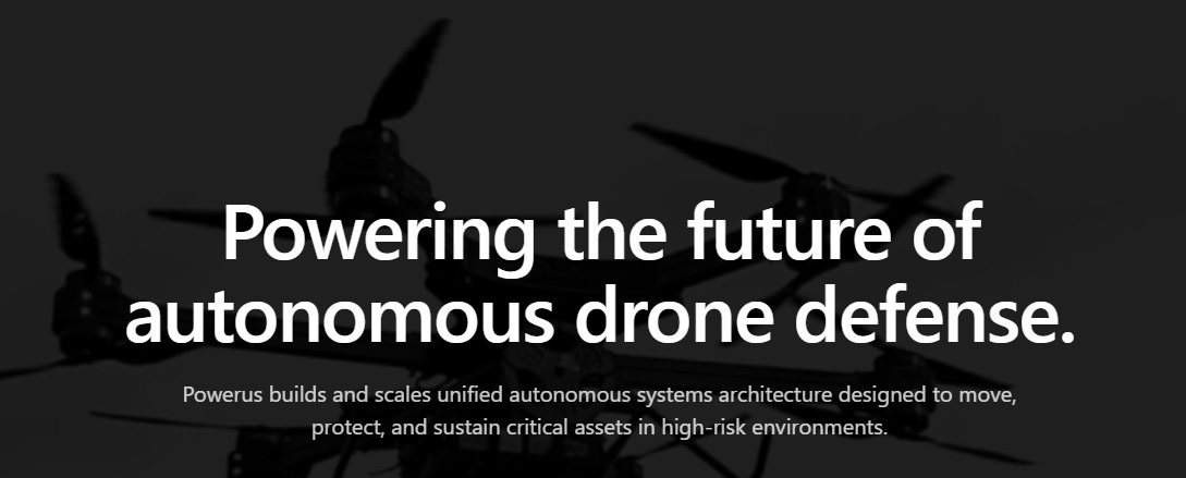 Powerus - Powering the future of autonomous drone defense