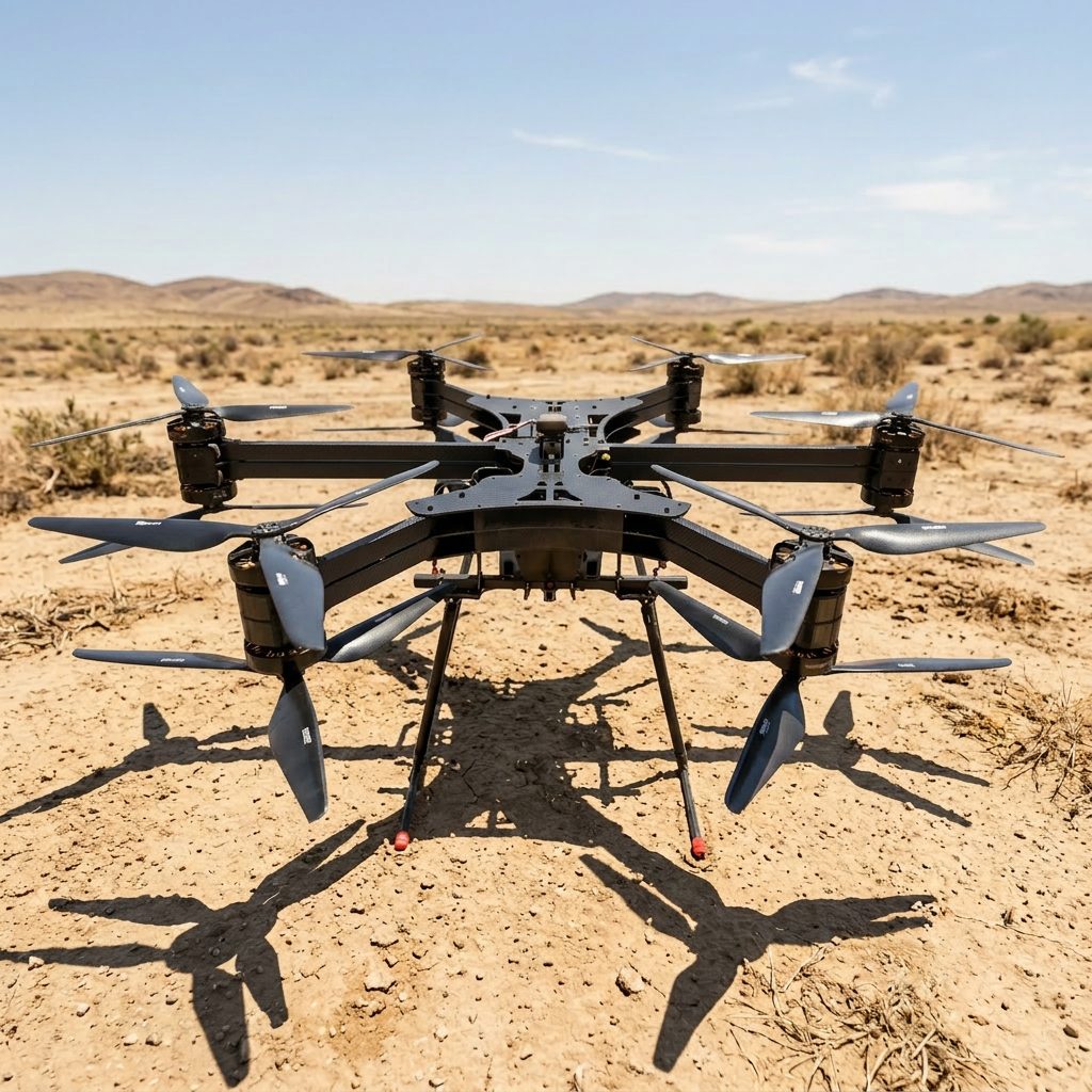 Kaizen xFold DragonH500 medium-lift hybrid VTOL